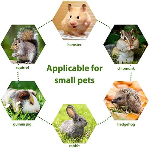 Doğal Çiçekler Aromalı Timothy Saman Sopa Tavşan Çiğnemek Oyuncaklar Hamster Molar Aperatifler 100 % El Yapımı Tavşan Kobay Sıçan