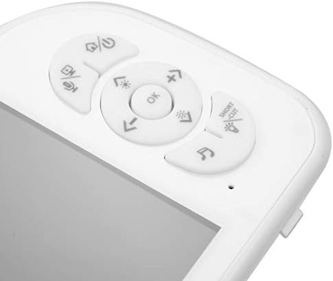 FastUU Video Bebek Monitörü, 355° Yatay Rotasyon 5 İnç Tft Ekran Video bebek Monitörü Dijital Kamera ile 2 Yönlü Konuşma için
