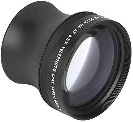 Gugxıom Telekonvertör, Kamera Telefoto Lens Pratik Alüminyum Alaşım + Optik Cam Aşınmaya Dayanıklı Saklama Çantası ile Fotoğrafçılar