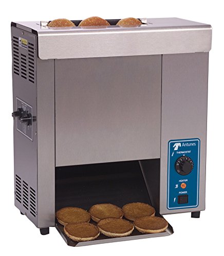 Antunes 9200628 VCT-25 Dikey Temaslı Ekmek Kızartma Makinesi (Uluslararası Model), 21.25 Uzunluk, 15.25 Genişlik, 23.25 Yükseklik