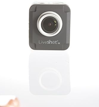 LiveShot 4 k Eylem Kamera w / Su Geçirmez Darbeye Dayanıklı Durumda ve Montaj Aksesuarları