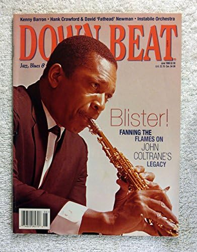 John Coltrane-Down Beat Dergisi-Haziran 1998-Caz-Adres Etiketi Yok!