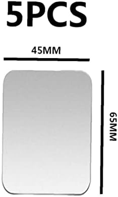 5 adet Metal Plakalar Disk Manyetik Araç Telefonu Tutucu için Yedek Montaj Demir Sac Kitleri