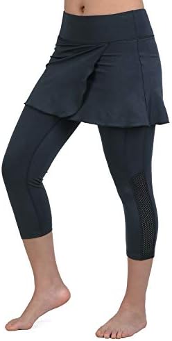 ANİVİVO Etekli Legging Kadınlar için, Yoga Legging ile Etekler ve Kadın Tenis Tayt Giyim Cepler