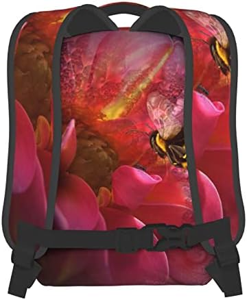 Çiçek-botanik sırt çantası kadın erkek hafif moda sırt çantası seyahat kolej sırt çantası iş Bookbag için