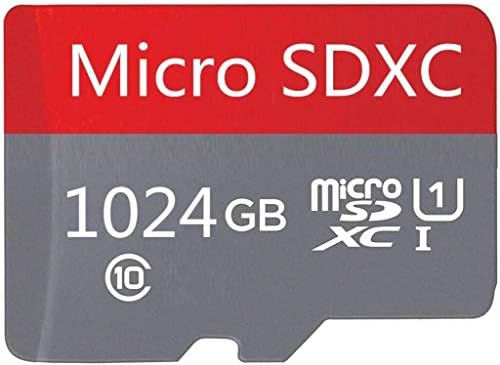 Adaptörlü Micro SD Kart 1024GB Yüksek Hızlı Sınıf 10 Micro SD SDXC Kart