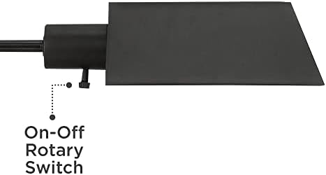 USB Dimmer ile Jenson Koyu Bronz Ayarlanabilir Salıncak Kolu Eczane Zemin Lambası-Regency Hill