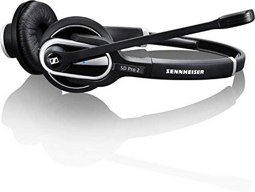 Deskphone için Sennheiser SD PRO2 Kulaklık, Yealink Telefonlarla Uyumlu Kablosuz Kulaklık, EHS36 Dahil, Uyumlu Yealink Modelleri: