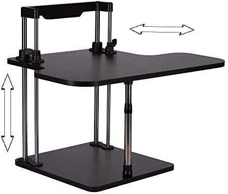 Oturmak / Standı Masası Yükseltici Yüksekliği Ayarlanabilir Hafif Ayakta dizüstü bilgisayar masası Dizüstü/Tablet/Monitör Tutucu