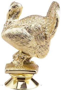 Özel Gravürlü Crown Awards Türkiye Kupaları, Deluxe Round Base Prime'da 7.25 Kişiselleştirilmiş Şükran Günü Türkiye Kupası