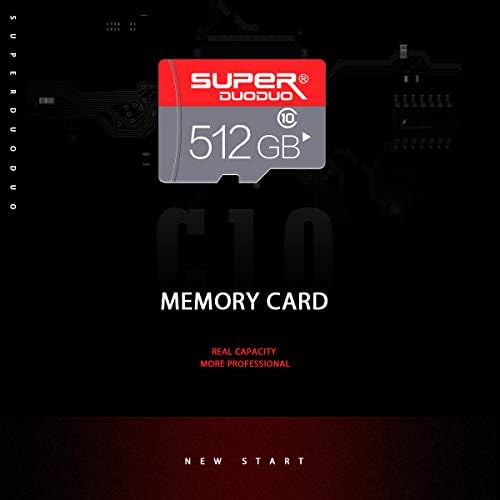 512GB Micro sd Kart Sınıf 10 Hafıza Kartı TF Kartı Uyumlu Bilgisayar Kamerası ve Akıllı Telefon